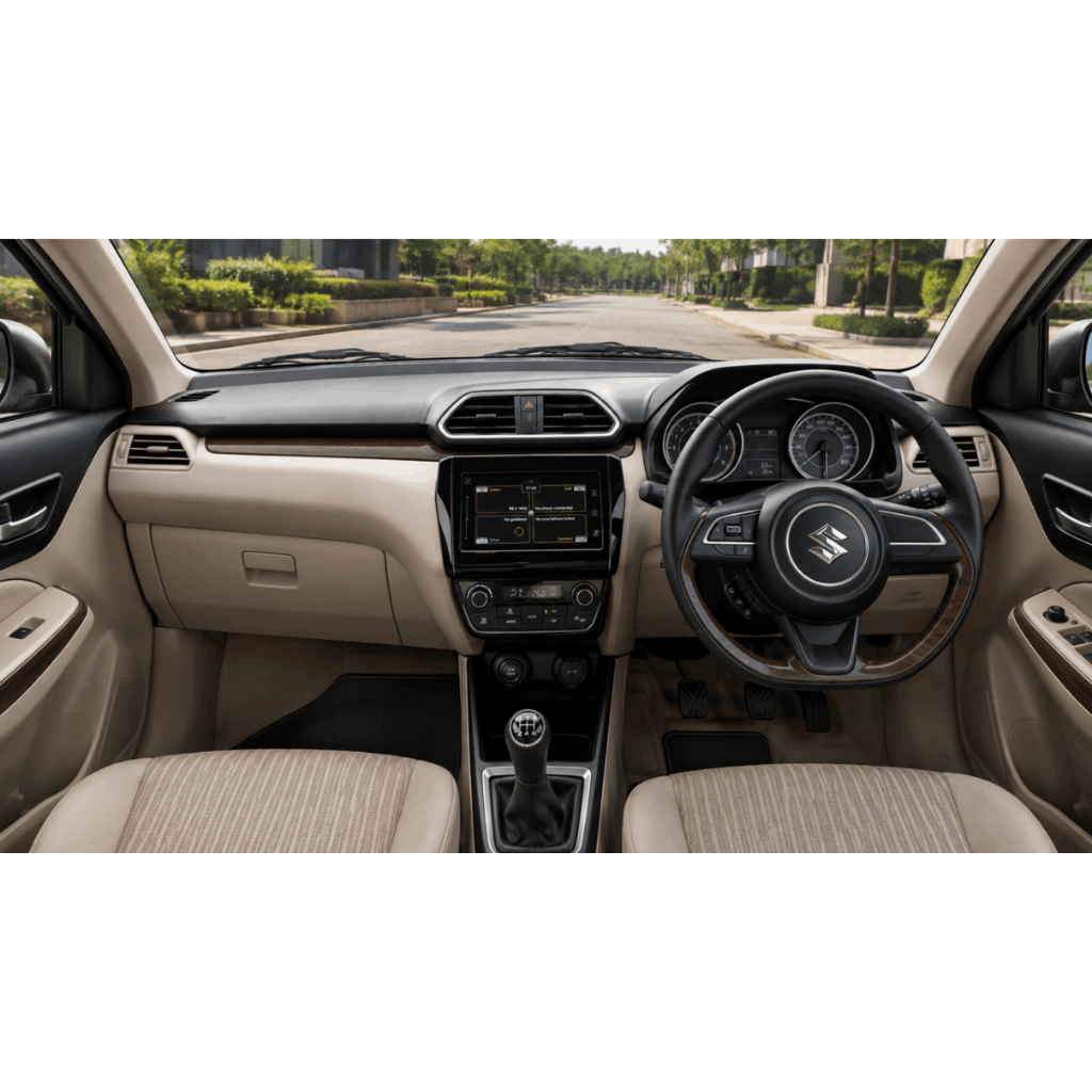 Dzire — interior